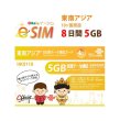 画像1: 【eSIM/メール納品】東南アジア10か国周遊 5GB8日 データ専用 プリペイドeSIM ChinaUnicom※※eSIMにつき5％OFF※※ (1)