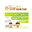 画像1: 不課税【eSIM/メール納品】タイ 5GB8日 データ+音声通話 プリペイドeSIM ChinaUnicom※※eSIMにつき5％OFF※※ (1)