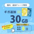 画像1: 【発送なし/完了後メール報告】【docomoMVNO物理SIM専用リチャージ】日本国内30GB/8日データリチャージ【対象商品であれば違うプランもリチャージ可能】 (1)