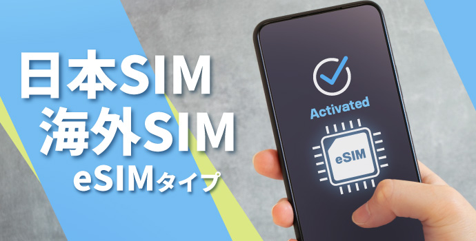 日本＆海外/eSIMタイプ