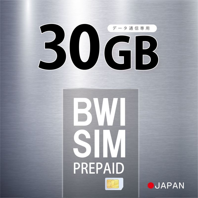 【物理SIM/ネコポスゆうパケット発送】【在庫限りのセール！】Softbank回線 データ専用 SIMカード 30GB【利用有効期限：2024/06/30】
